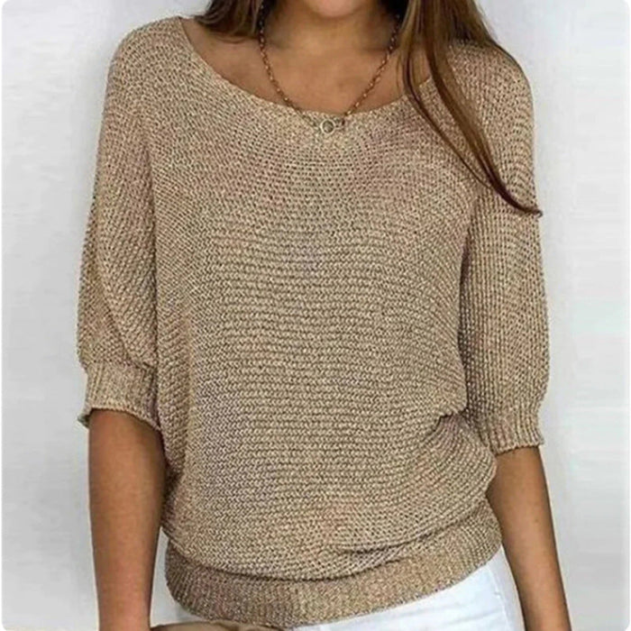 Effen- Casual kleur Trui