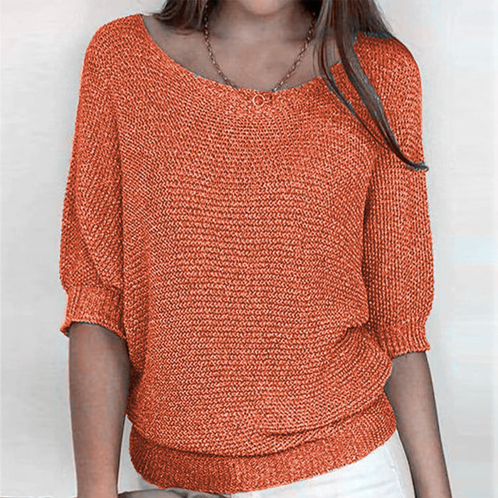 Effen- Casual kleur Trui